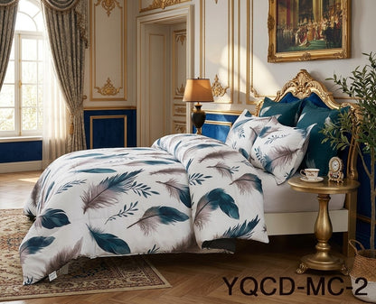 طقم لحاف نفرين  6قطع كنج سايز خامه ماكروفيبر 
السعر (130) ريال 
1لحاف نفرين220*240
1شرشف200*200*30 
4تلبيس مخدات70* 50