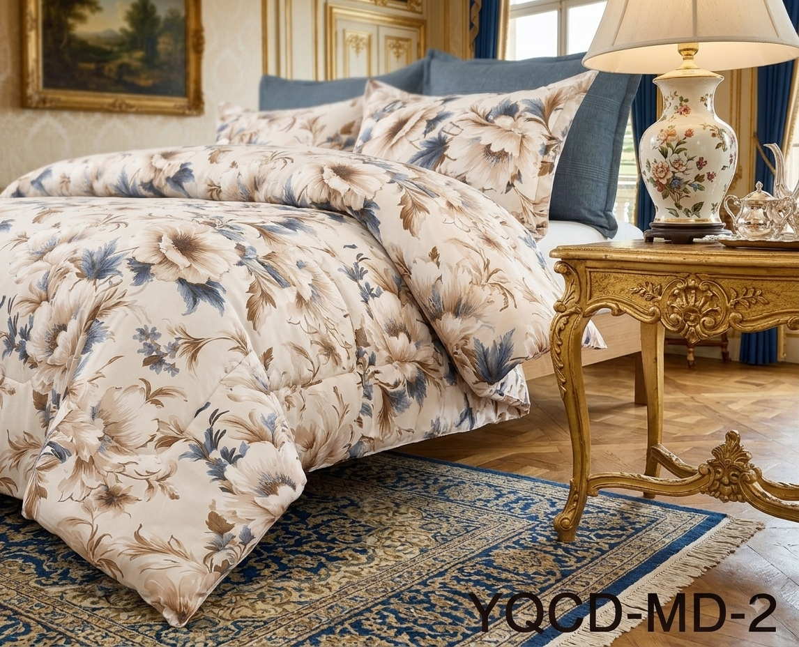 طقم لحاف نفرين  6قطع كنج سايز خامه ماكروفيبر 
السعر (130) ريال 
1لحاف نفرين220*240
1شرشف200*200*30 
4تلبيس مخدات70* 50