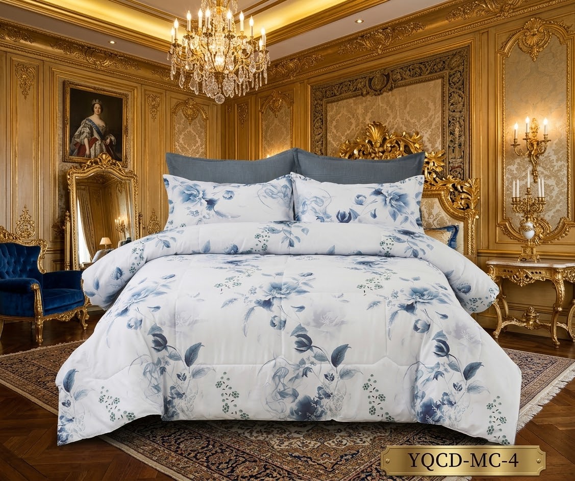 طقم لحاف نفرين  6قطع كنج سايز خامه ماكروفيبر 
السعر (130) ريال 
1لحاف نفرين220*240
1شرشف200*200*30 
4تلبيس مخدات70* 50