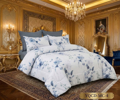 طقم لحاف نفرين  6قطع كنج سايز خامه ماكروفيبر 
السعر (130) ريال 
1لحاف نفرين220*240
1شرشف200*200*30 
4تلبيس مخدات70* 50