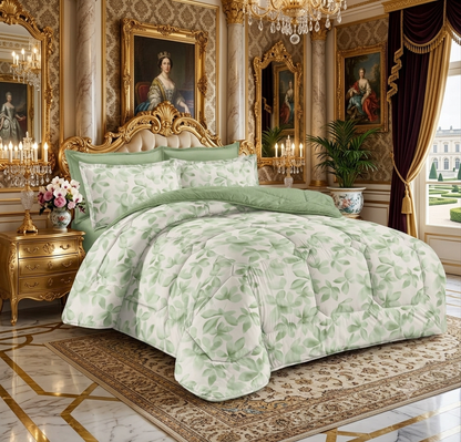 طقم لحاف نفرين  6قطع كنج سايز خامه ماكروفيبر 
السعر (130) ريال 
1لحاف نفرين220*240
1شرشف200*200*30 
2تلبيس مخدات70* 50+2 تلبيس مخدات 50* 50