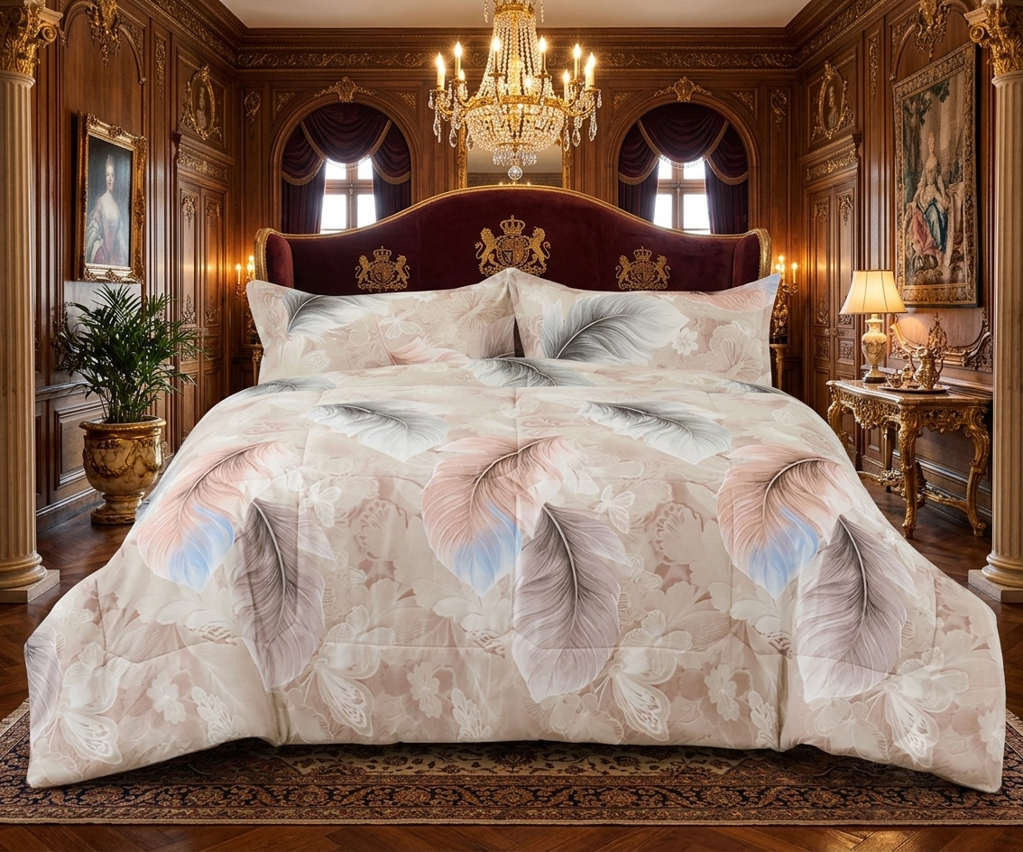 طقم لحاف نفرين  6قطع كنج سايز خامه ماكروفيبر 
السعر (130) ريال 
1لحاف نفرين220*240
1شرشف200*200*30 
4تلبيس مخدات70* 50