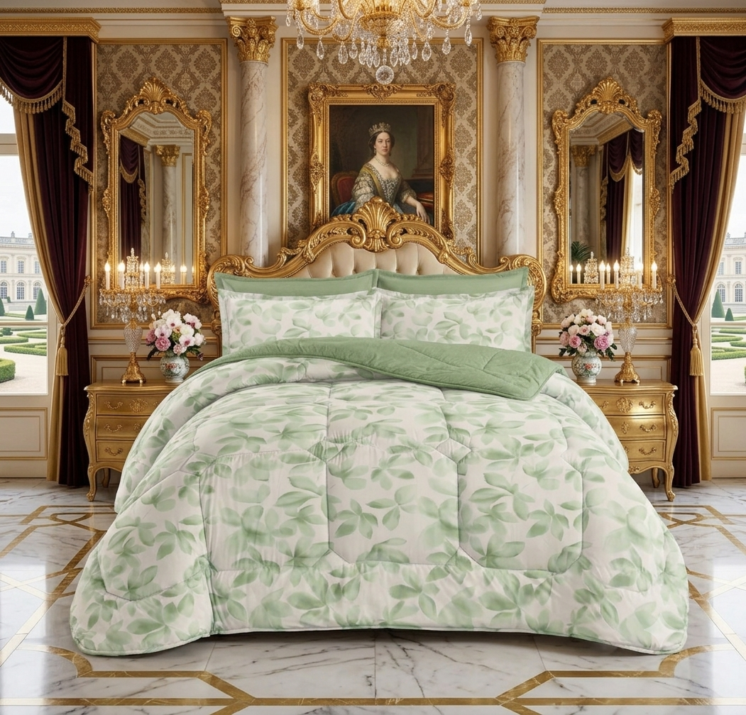 طقم لحاف نفرين  6قطع كنج سايز خامه ماكروفيبر 
السعر (130) ريال 
1لحاف نفرين220*240
1شرشف200*200*30 
2تلبيس مخدات70* 50+2 تلبيس مخدات 50* 50