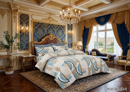 طقم لحاف نفرين  6قطع كنج سايز خامه ماكروفيبر 
السعر (130) ريال 
1لحاف نفرين220*240
1شرشف200*200*30 
4تلبيس مخدات70* 50